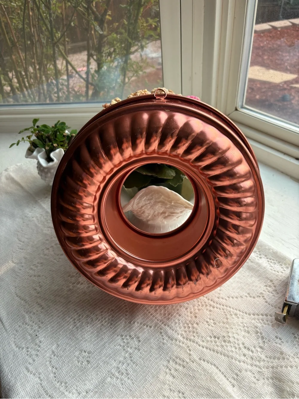 Vintage Copper Bundt Mold - Shiny Copper Tone